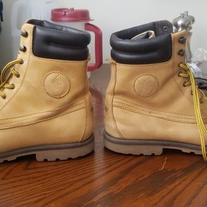 Polo Ralph Lauren Suede Leather Boots